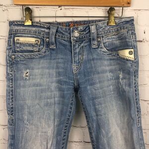 Rock Revival Karlie Boot Capri Crop Jeans Women's Sz 28